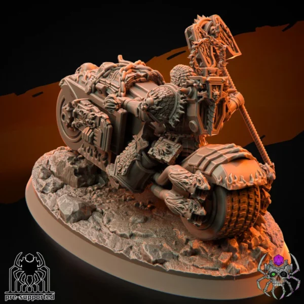 Flame Lizards Prelate on a Motobike (BuildKit) - Imagen 3